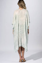 Fern Botanical Border Kimono { product_type }}