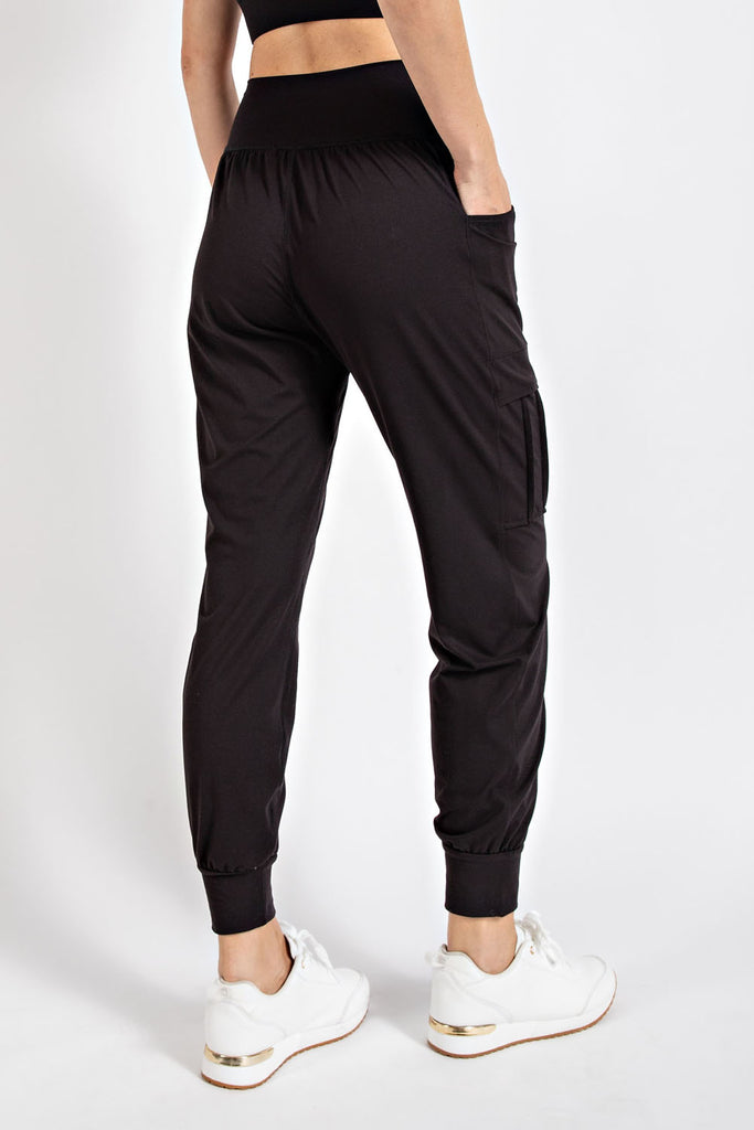 Rae Mode Buttery Soft Joggers w/ Side Pocket-Joggers-Rae Mode-Three Birdies Boutique, Women's Fashion Boutique Located in Kearney, MO