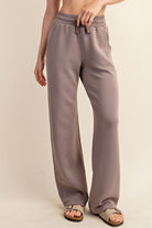 Rae Mode Luxe Straight Leg Pants { product_type }}