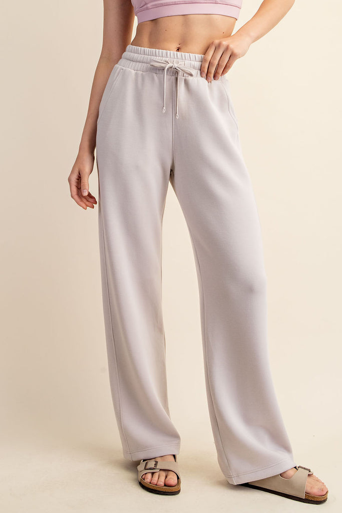 Rae Mode Luxe Straight Leg Pants-Pants-Rae Mode-Three Birdies Boutique, Women's Fashion Boutique Located in Kearney, MO