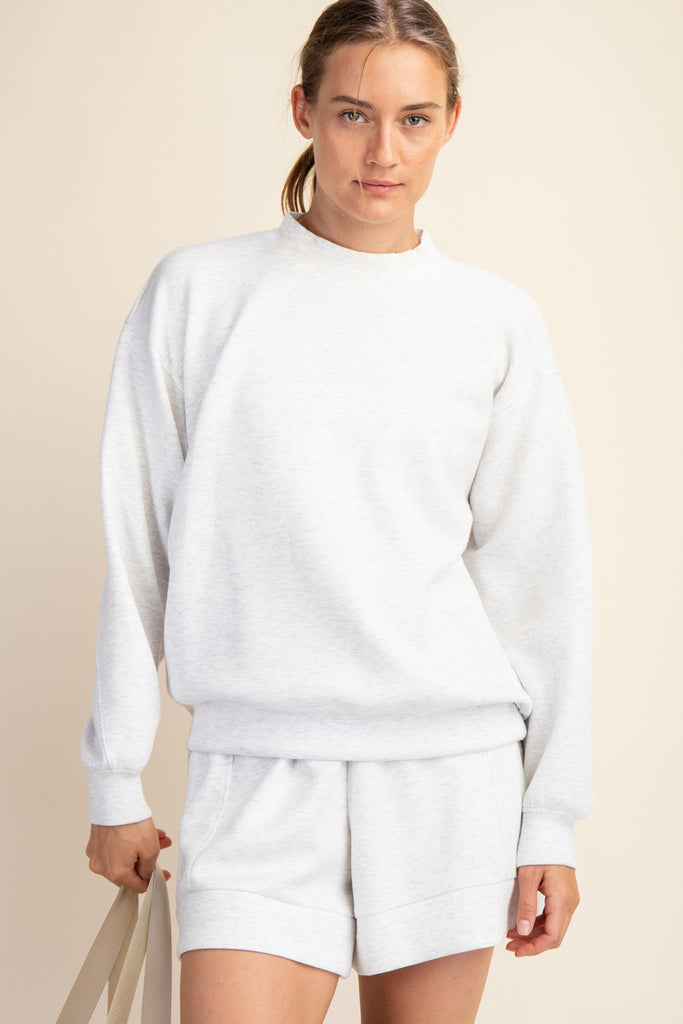 Rae Mode Luxe Pullover-Top-Rae Mode-Three Birdies Boutique, Women's Fashion Boutique Located in Kearney, MO