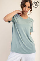 Modal Short Sleeve Top { product_type }}