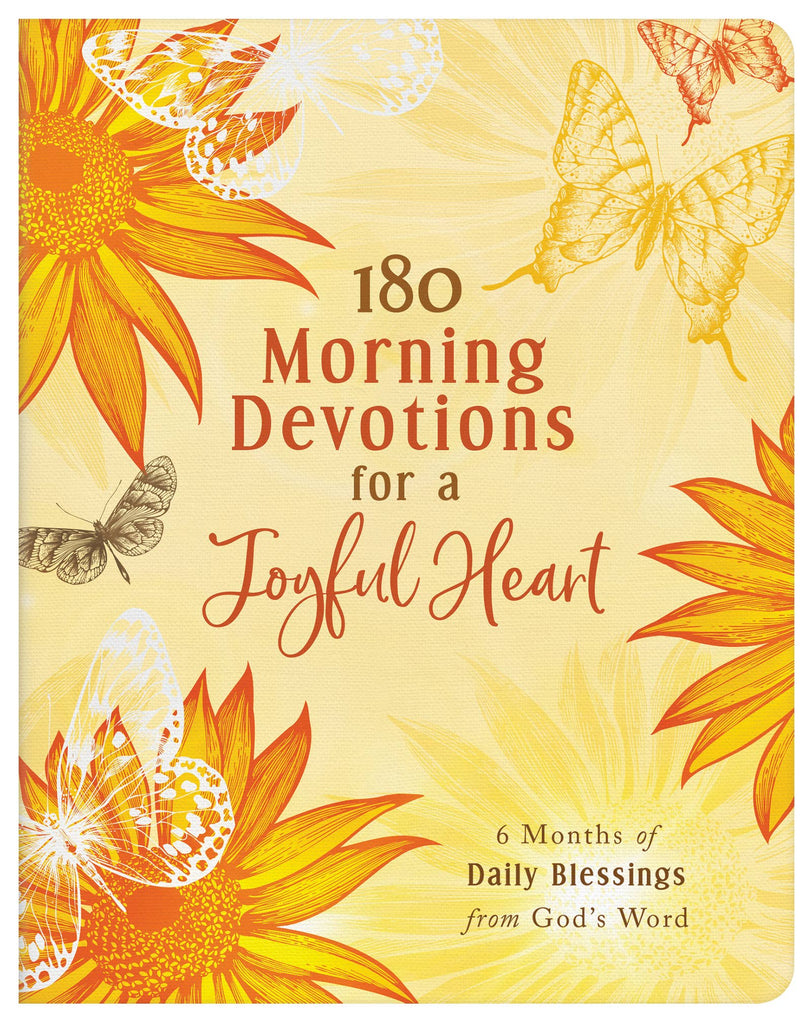 180 Morning Devotions for a Joyful Heart-Barbour Publishing, Inc.-Three Birdies Boutique, Women's Fashion Boutique Located in Kearney, MO