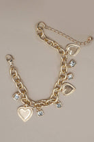 Charm Bracelet Heart { product_type }}