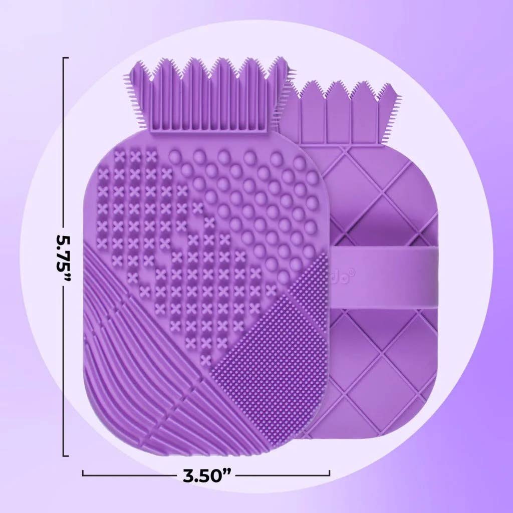 Lindo CosMat Brush Cleaning Pad: Purple { product_type }}
