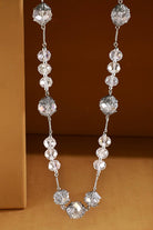 Long Beaded Necklace with Glass Pendant { product_type }}