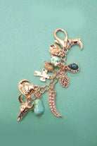 Western Porcelain Cross, Boot, and Cowboy Hat Bag Charm { product_type }}