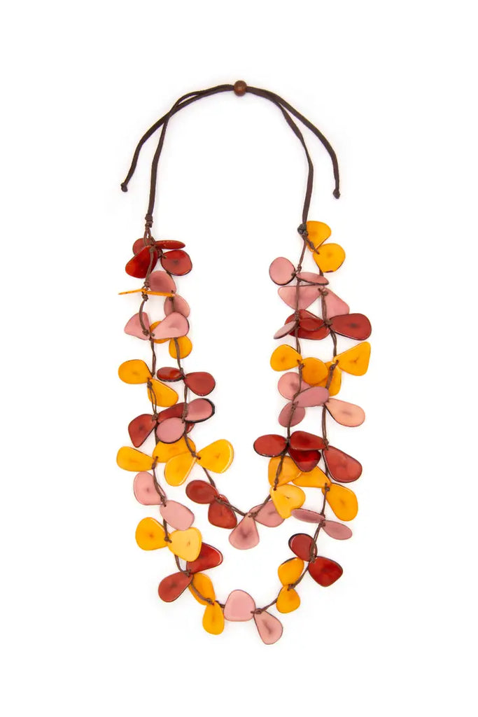 Cielo Necklace-Necklace-Tagua-Three Birdies Boutique, Women's Fashion Boutique Located in Kearney, MO
