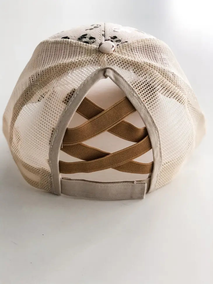 Leopard Print Trucker Hat-Trucker Hat-Harris Girls & Co.-Three Birdies Boutique, Women's Fashion Boutique Located in Kearney, MO