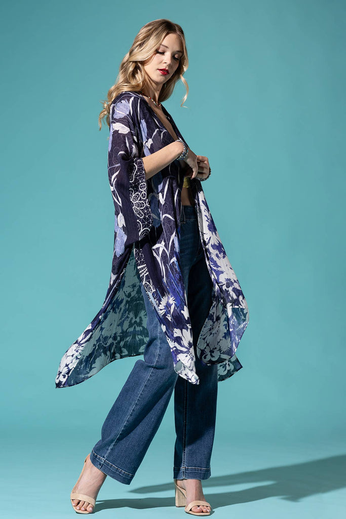 Lovina Kimono-Urbanista-Three Birdies Boutique, Women's Fashion Boutique Located in Kearney, MO