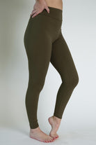 Olive Green Leggings { product_type }}