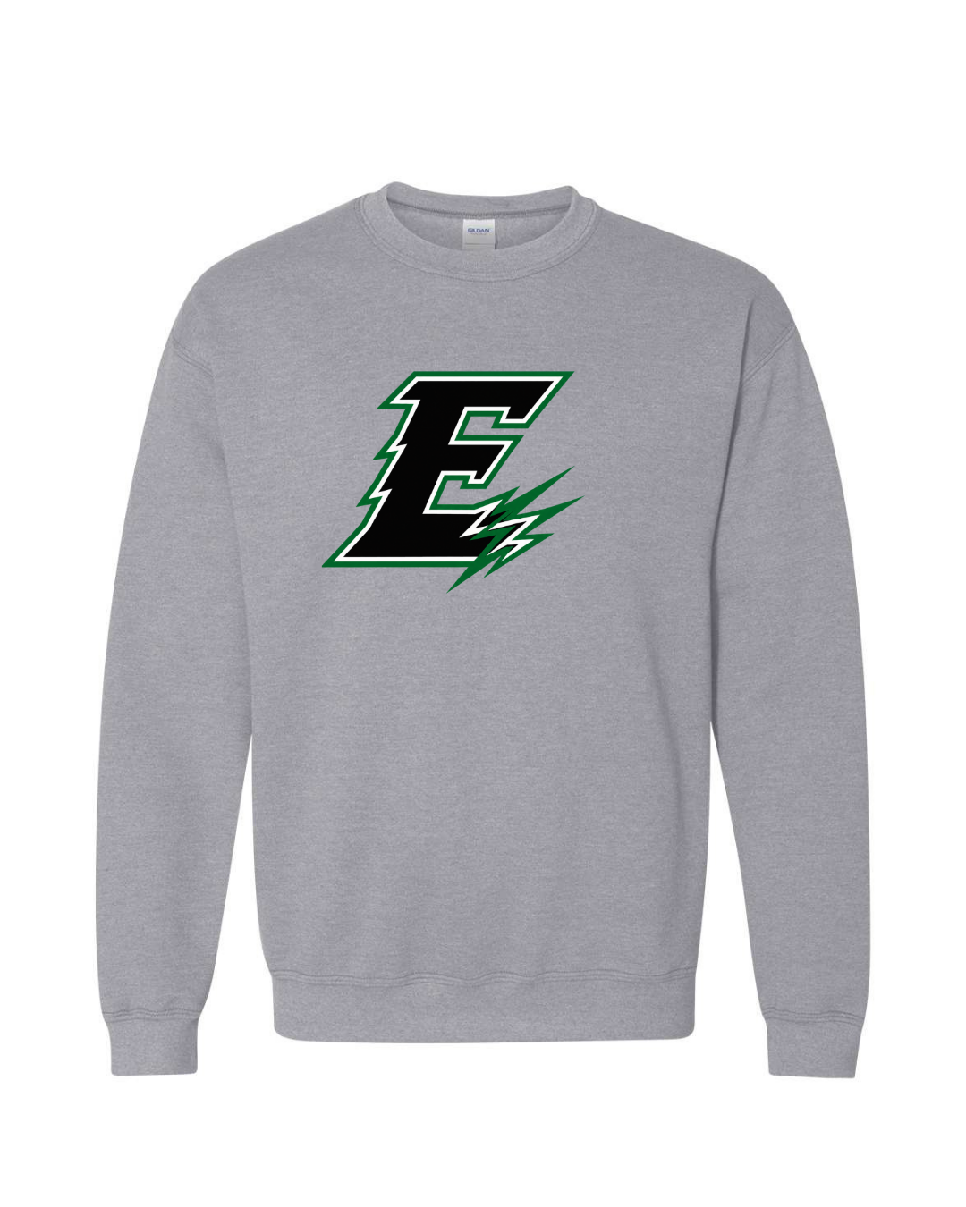 Lightning E Gildan Crewneck-Graphic Tees-TB TEES-Three Birdies Boutique, Women's Fashion Boutique Located in Kearney, MO