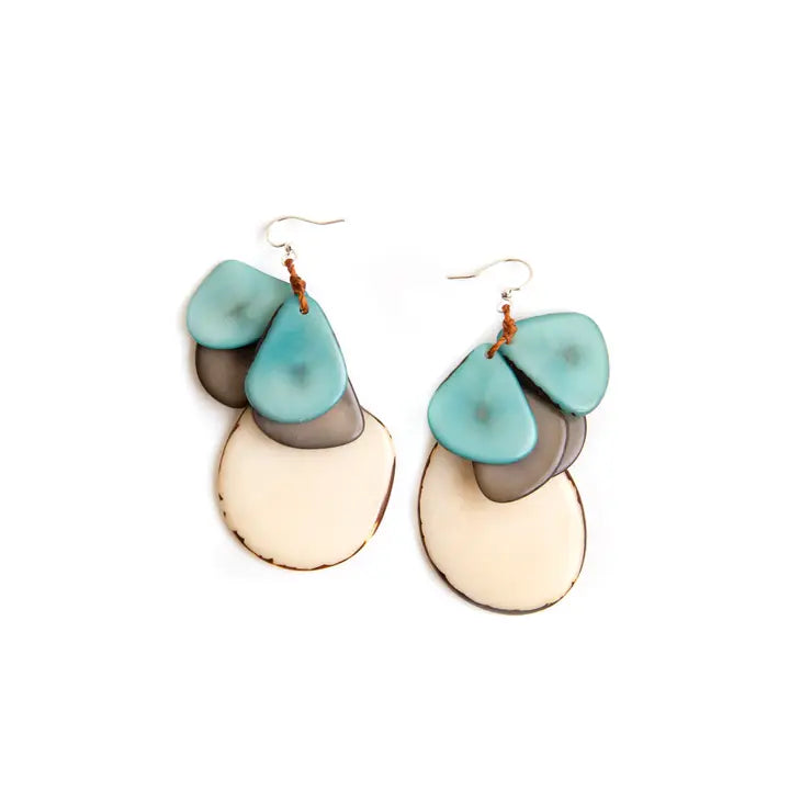 Jordin Earrings-Earrings-Tagua-Three Birdies Boutique, Women's Fashion Boutique Located in Kearney, MO