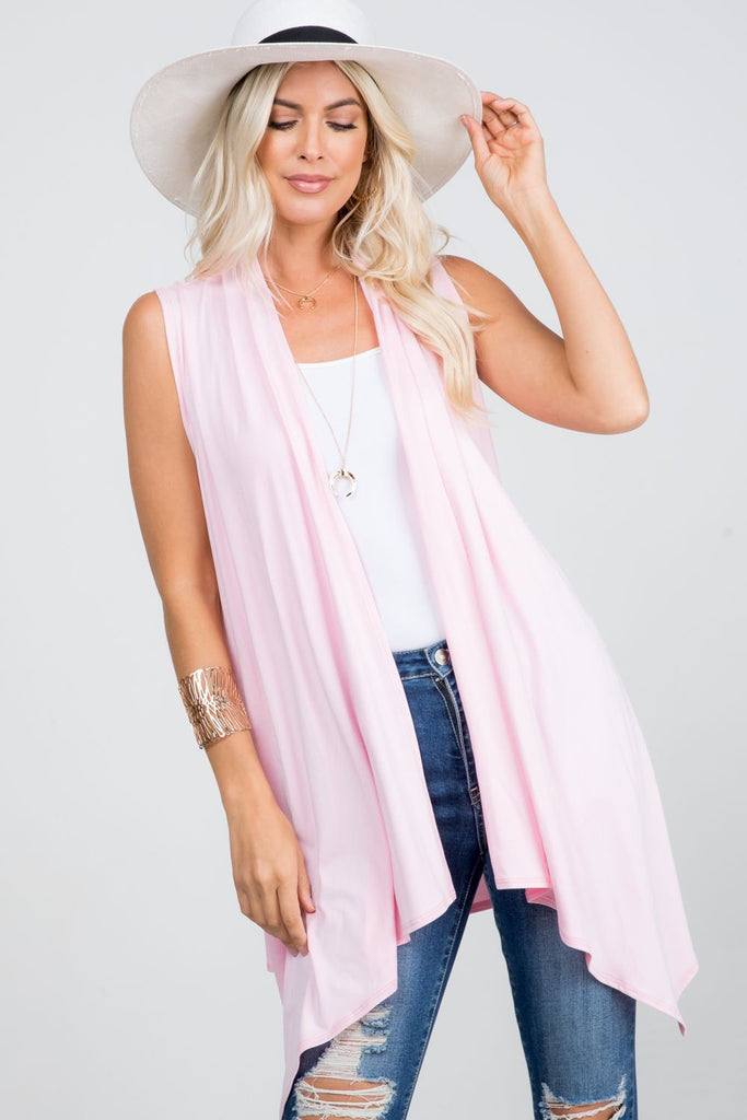 Everyday Layering Vest-Vest-P & Rose-Three Birdies Boutique, Women's Fashion Boutique Located in Kearney, MO