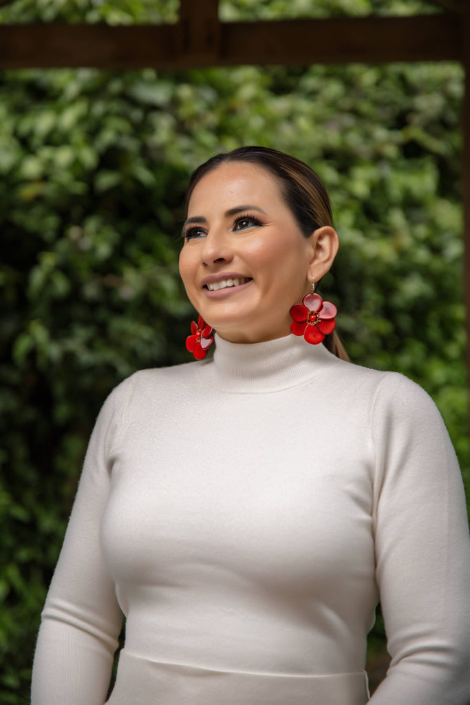 Rosalia Earrings-Organic Tagua Jewelry-Three Birdies Boutique, Women's Fashion Boutique Located in Kearney, MO