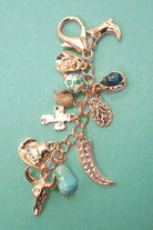 Western Porcelain Cross, Boot, and Cowboy Hat Bag Charm { product_type }}