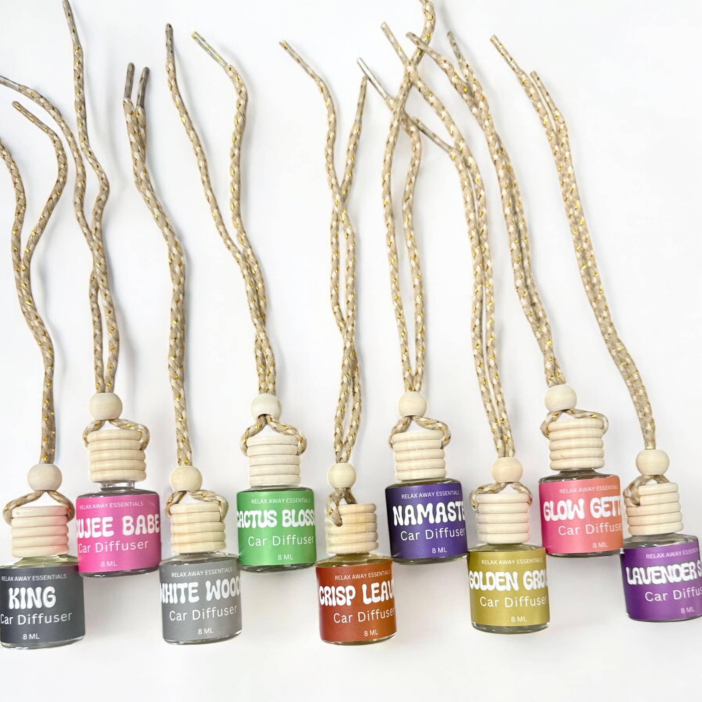 Car Diffuser - Car Freshener - Made in USA : Glow getter-Relax Away Essentials-Three Birdies Boutique, Women's Fashion Boutique Located in Kearney, MO