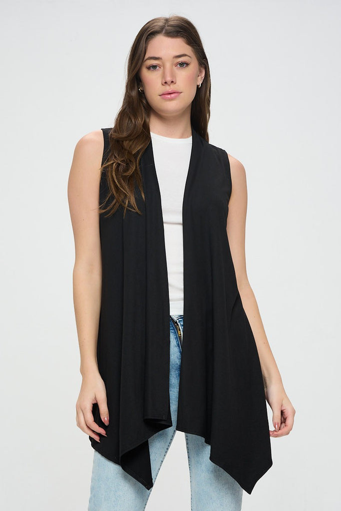 Everyday Layering Vest-Vest-P & Rose-Three Birdies Boutique, Women's Fashion Boutique Located in Kearney, MO