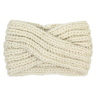 Solid Twisted Wide Knit Headband { product_type }}