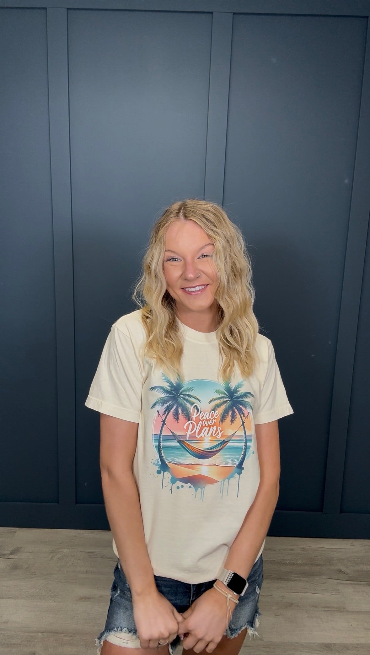 Peace over Plans Tee { product_type }}