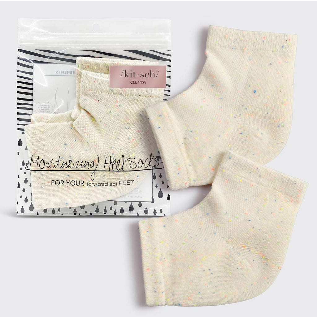 Moisturizing Heel Socks-KITSCH-Three Birdies Boutique, Women's Fashion Boutique Located in Kearney, MO