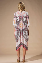 Pink Paisley Kimono { product_type }}