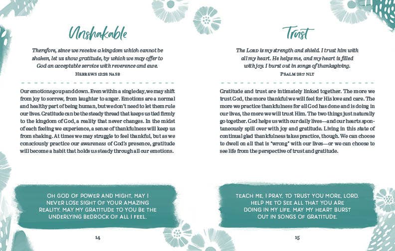 3-Minute Devotions for a Thankful Heart-Barbour Publishing, Inc.-Three Birdies Boutique, Women's Fashion Boutique Located in Kearney, MO