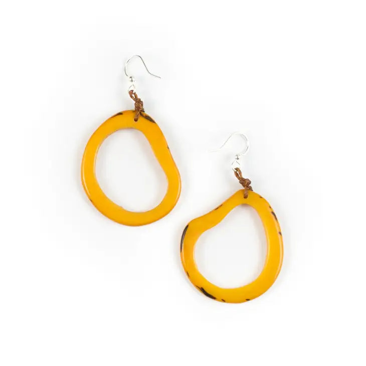 Marianitas Earrings-Earrings-Tagua-Three Birdies Boutique, Women's Fashion Boutique Located in Kearney, MO