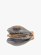 Riley Leopard Crossbody Wristlet: Leopard/Mustard { product_type }}