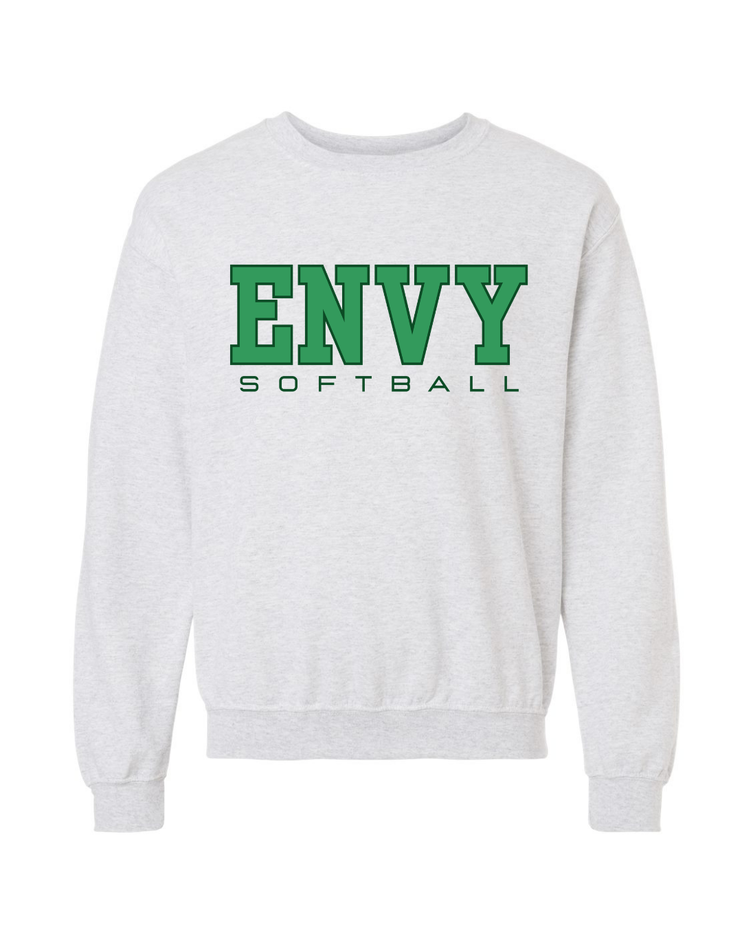 Block Envy Softball Gildan Crewneck-Graphic Tees-TB TEES-Three Birdies Boutique, Women's Fashion Boutique Located in Kearney, MO