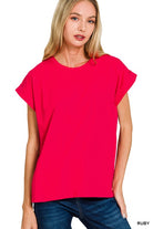 The Everyday Cotton Tee-Top-Zenana-Three Birdies Boutique, Women's Fashion Boutique Located in Kearney, MO