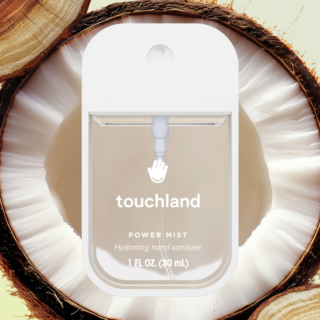 Beach Coco Power Mist Hydrating Hand Sanitizer-Touchland-Three Birdies Boutique, Women's Fashion Boutique Located in Kearney, MO