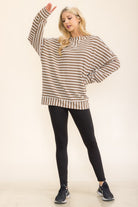 Stripe Crewneck { product_type }}