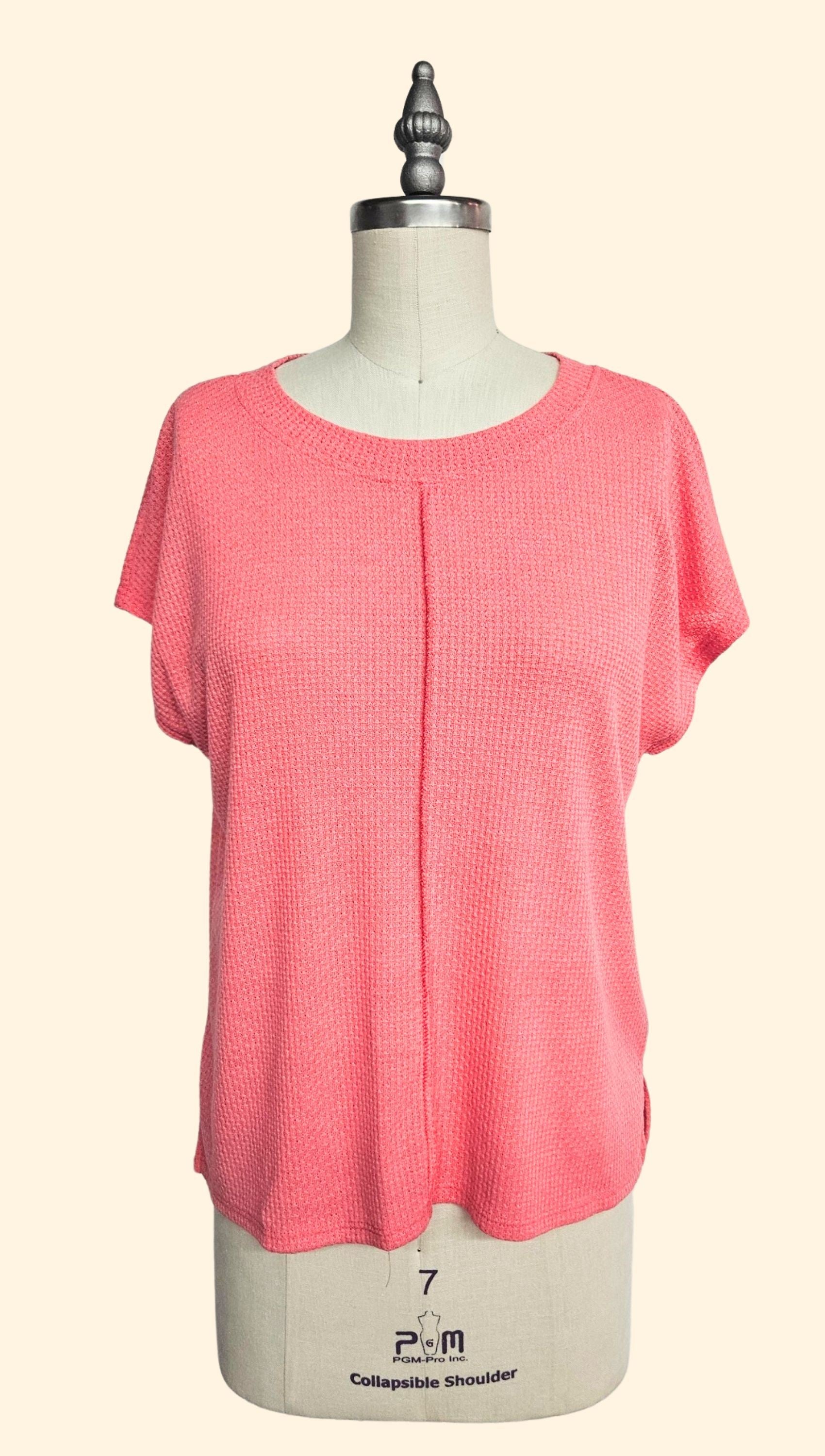 Knit Front Split Top { product_type }}