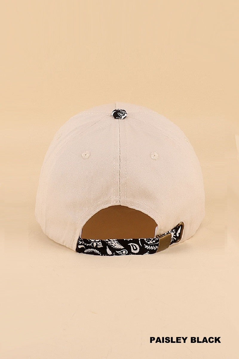 Make Heaven Crowded Hat with Adjustable Clasp-Baseball Hat-Zenana-Three Birdies Boutique, Women's Fashion Boutique Located in Kearney, MO