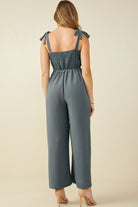 Crochet Lace Wide Leg Jumpsuit { product_type }}