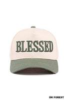 Blessed Two Tone Cotton Cap { product_type }}