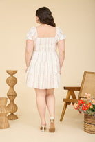 Pink Floral Mini Dress { product_type }}