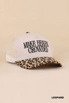 Leopard Make Heaven Crowded Hat-Baseball Hat-Zenana-Three Birdies Boutique, Women's Fashion Boutique Located in Kearney, MO