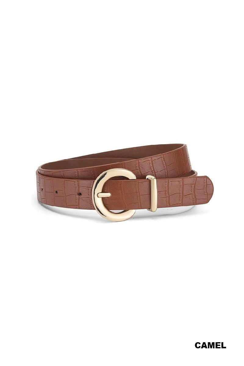 Gold Pin Buckle Fashion Belt { product_type }}