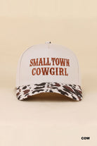 Small Town Cowgirl Hat-Baseball Hat-Zenana-Three Birdies Boutique, Women's Fashion Boutique Located in Kearney, MO