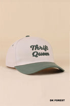 Thrift Queen Hat-Baseball Hat-Zenana-Three Birdies Boutique, Women's Fashion Boutique Located in Kearney, MO