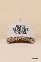 Jesus Take the Wheel Hat-Baseball Hat-Zenana-Three Birdies Boutique, Women's Fashion Boutique Located in Kearney, MO