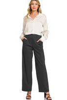 Black Dress Pants-Dress Pants-Zenana-Three Birdies Boutique, Women's Fashion Boutique Located in Kearney, MO
