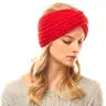 Solid Twisted Wide Knit Headband { product_type }}