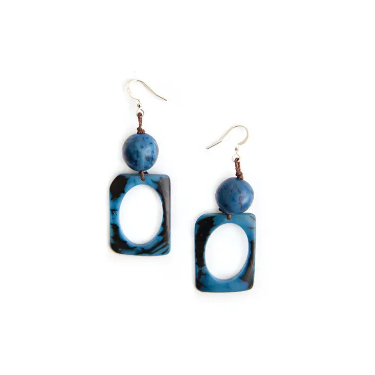 Alejandra Earrings-Earrings-Tagua-Three Birdies Boutique, Women's Fashion Boutique Located in Kearney, MO