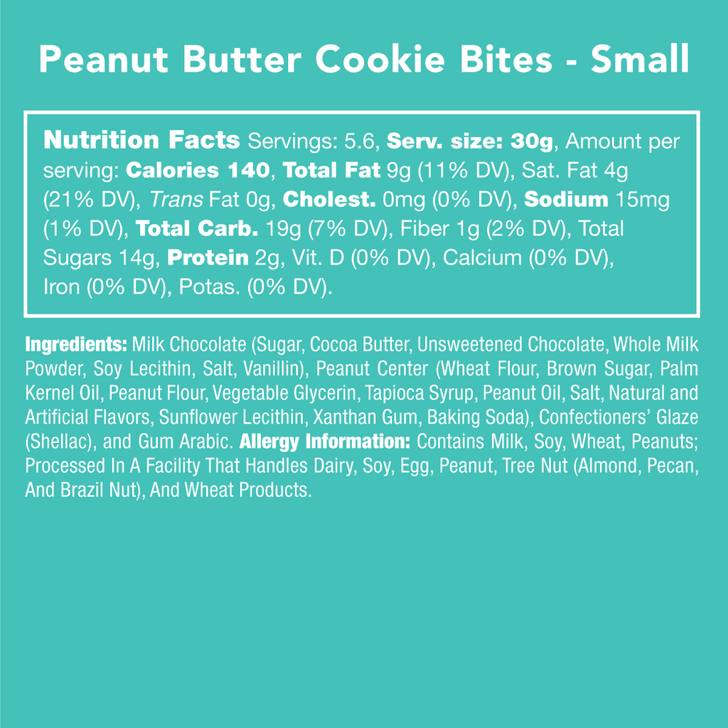 Peanut Butter Cookie Bites-Candy Club-Three Birdies Boutique, Women's Fashion Boutique Located in Kearney, MO
