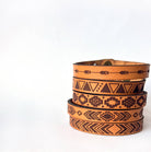 Western Boho Thin Leather Bracelet - Stud: Tucson { product_type }}