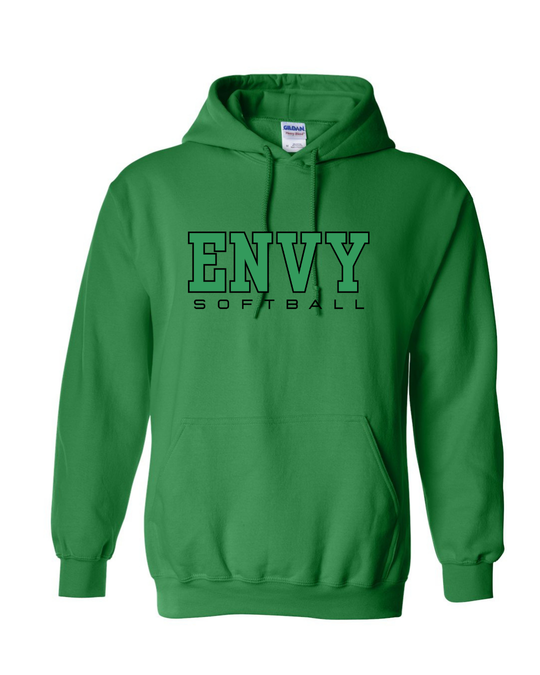 Block Envy Softball Gildan Hoodie-Graphic Tees-TB TEES-Three Birdies Boutique, Women's Fashion Boutique Located in Kearney, MO