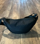 Crescent Crossbody Bag: Black { product_type }}